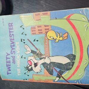 Vintage Whitman big little book 1976 Tweey And Sylvester The MAGIC VOICE